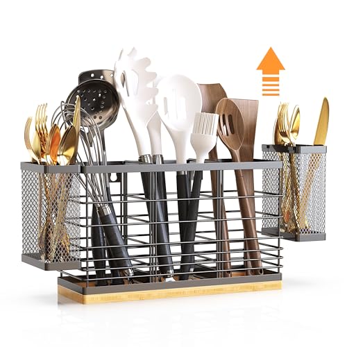 GRAND ORGANISATEUR D'USTENSILES De Cuisine Pour Porte-couverts De Comptoir Et Pl EUR 31,78