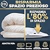 FiRiO XXL Sacchi Sottovuoto Piumoni e Coperte I 2 PEZZI I Taglia XXL: 130x90 cm I Sacchetti Sottovuoto Piumoni, Buste Sottovuoto Piumini I Large Vacuum Bags for Bedding I Sacchi Sottovuoto Grandi