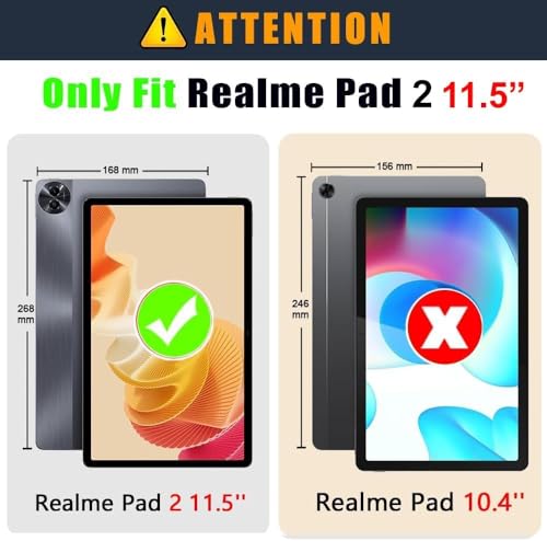 Image of 360 Rotate Flip Cover for Realme Pad 2-11.5 inch INCH (2023)