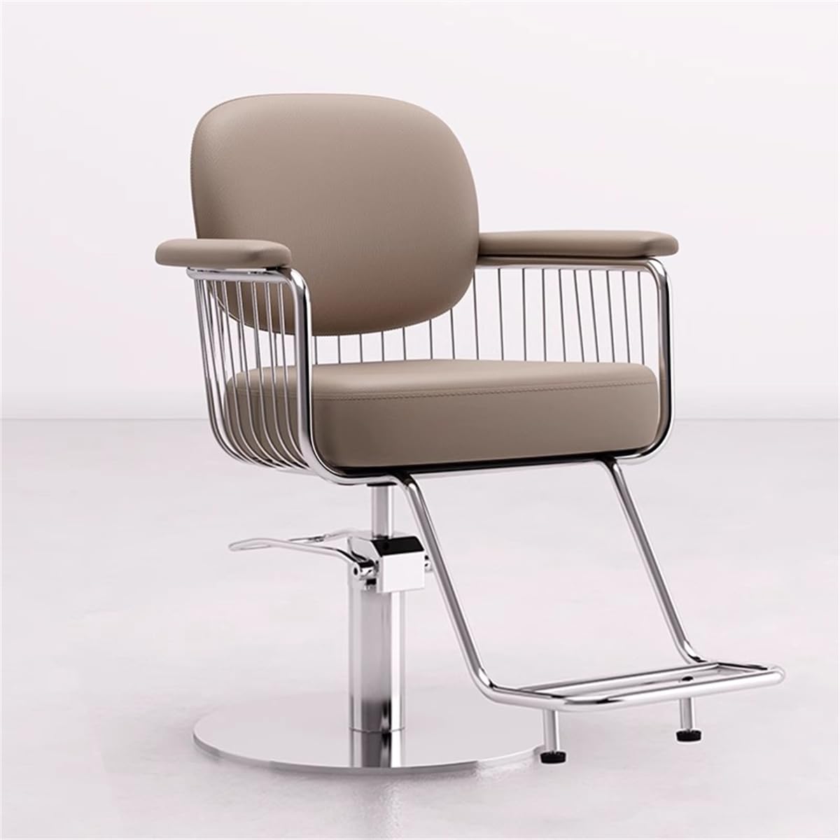Friseurstühle, höhenverstellbarer Färbestuhl, höhenverstellbarer hydraulischer Salonstuhl für Profis, robuster Friseurstuhl für Friseure, Ausstattung für Schönheitssalons, komfortables und l