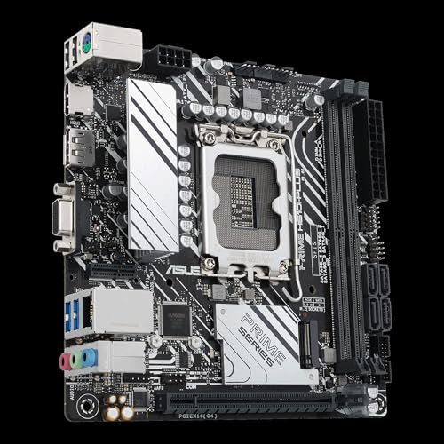 PRIME H610I-PLUS-CSM Scheda madre Intel H610 (LGA 1700) Mini-ITX DDR5 5600, PCIe 4.0, slot M.2, Ethernet 1Gb, DisplayPort, HDMI, D-Sub, USB 3.2 Gen 1, SATA 6 Gbps, Control Center Express - Scheda madre - Immagine 3