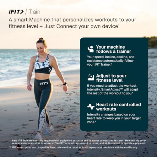 Image of NordicTrack T Series 5 Treadmill with 1-Month iFIT Train Membership | 1-Month iFIT Train Membership included for 10,000+ Expert Trainer-Led Workouts with SmartAdjust Auto-Intensity