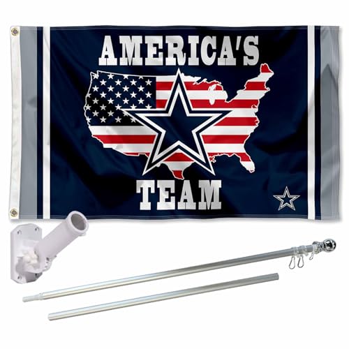 Kit de fixation Wincraft Dallas robuste de qualité supérieure pour mât américain