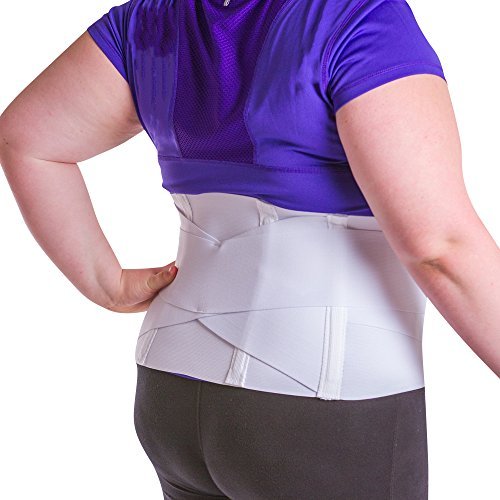 BraceAbility Women's 3XL Plus Size Back Brace for Female Lower Back Pain Treatment