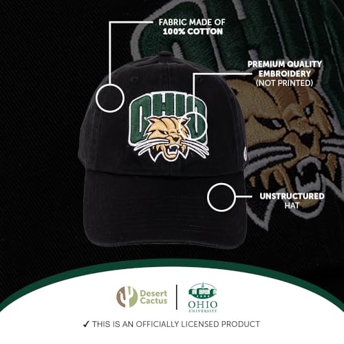 Gorra bordada ajustable con visera negra miniatura 4