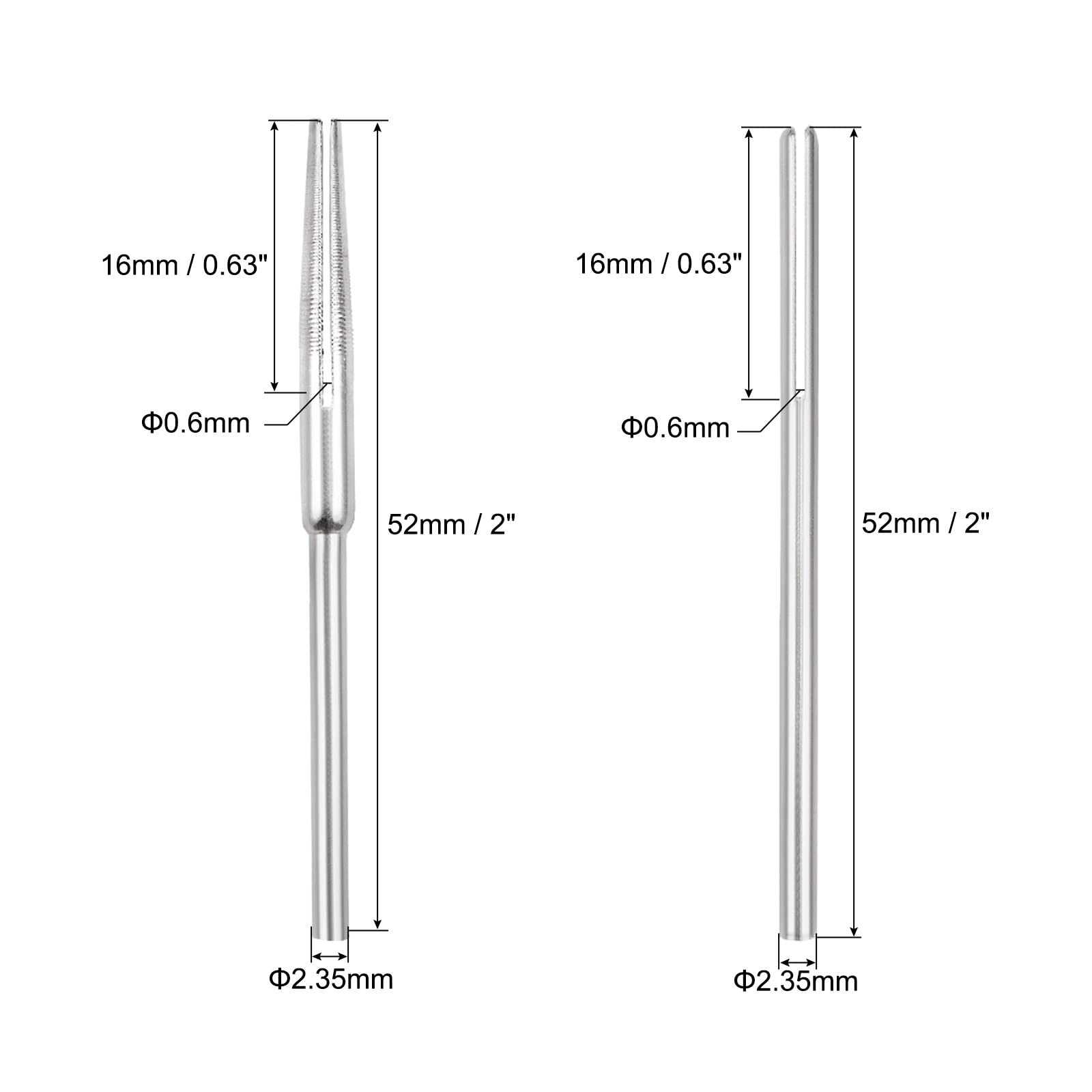 Split Mandrels - Sandpaper Holder Set -2