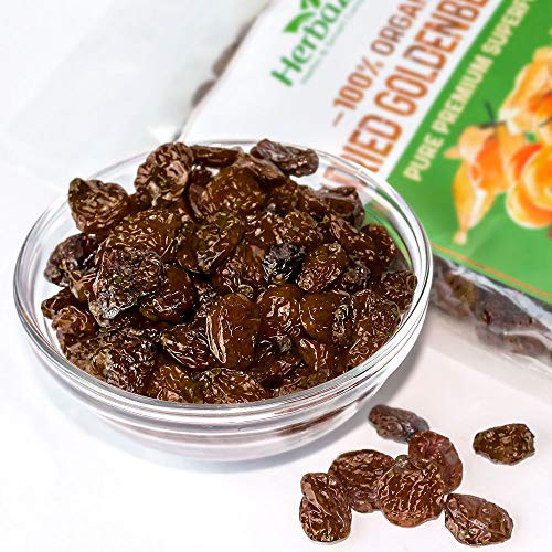 HerbaZest Goldenberries Dried Organic - Healthful & Delicious - Vegan & USDA Certified - 16oz (454g) - Perfect for Snacks, Baked goods, Yogurt, Cereal & Smoothies - Thumbnail 6