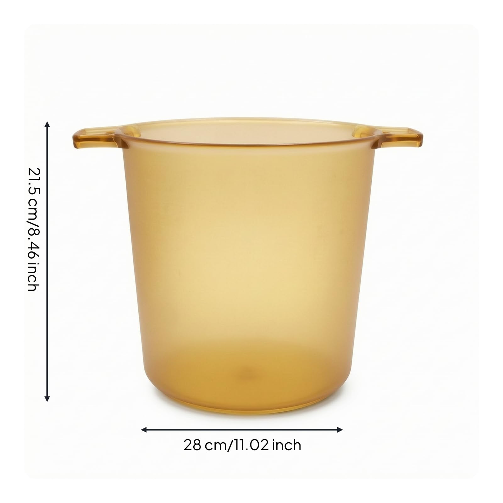 Enfriadora Botellas Esmerilado, Marrón, 8L