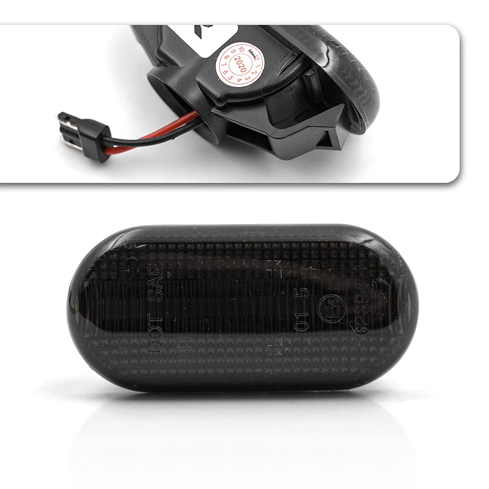 Amazon.com: 2Pcs Dynamic Sequential Blink Amber Full Led