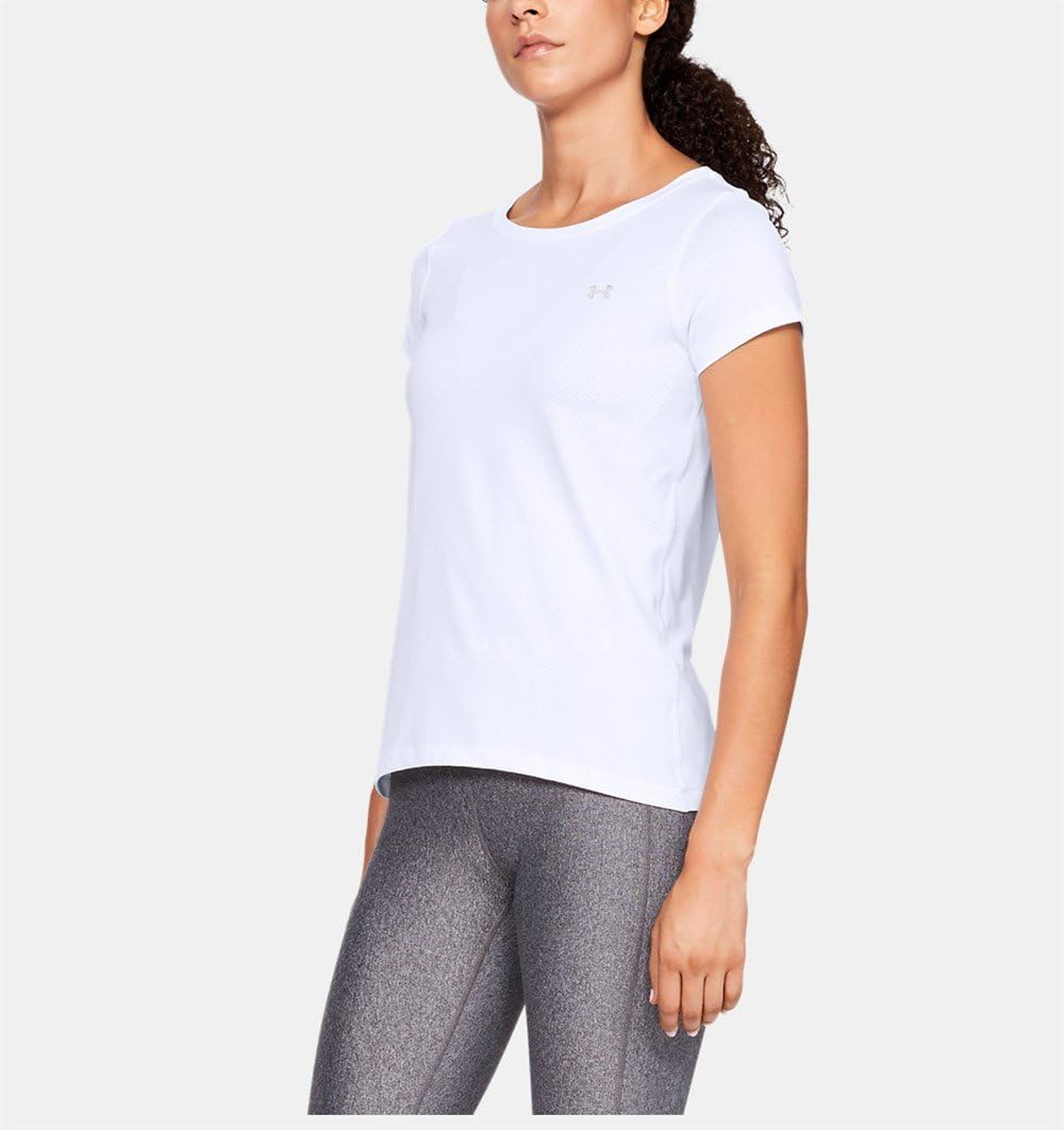 Under Armour Ua Hg Ss Camisa de Manga Corta, Mujer — view 29