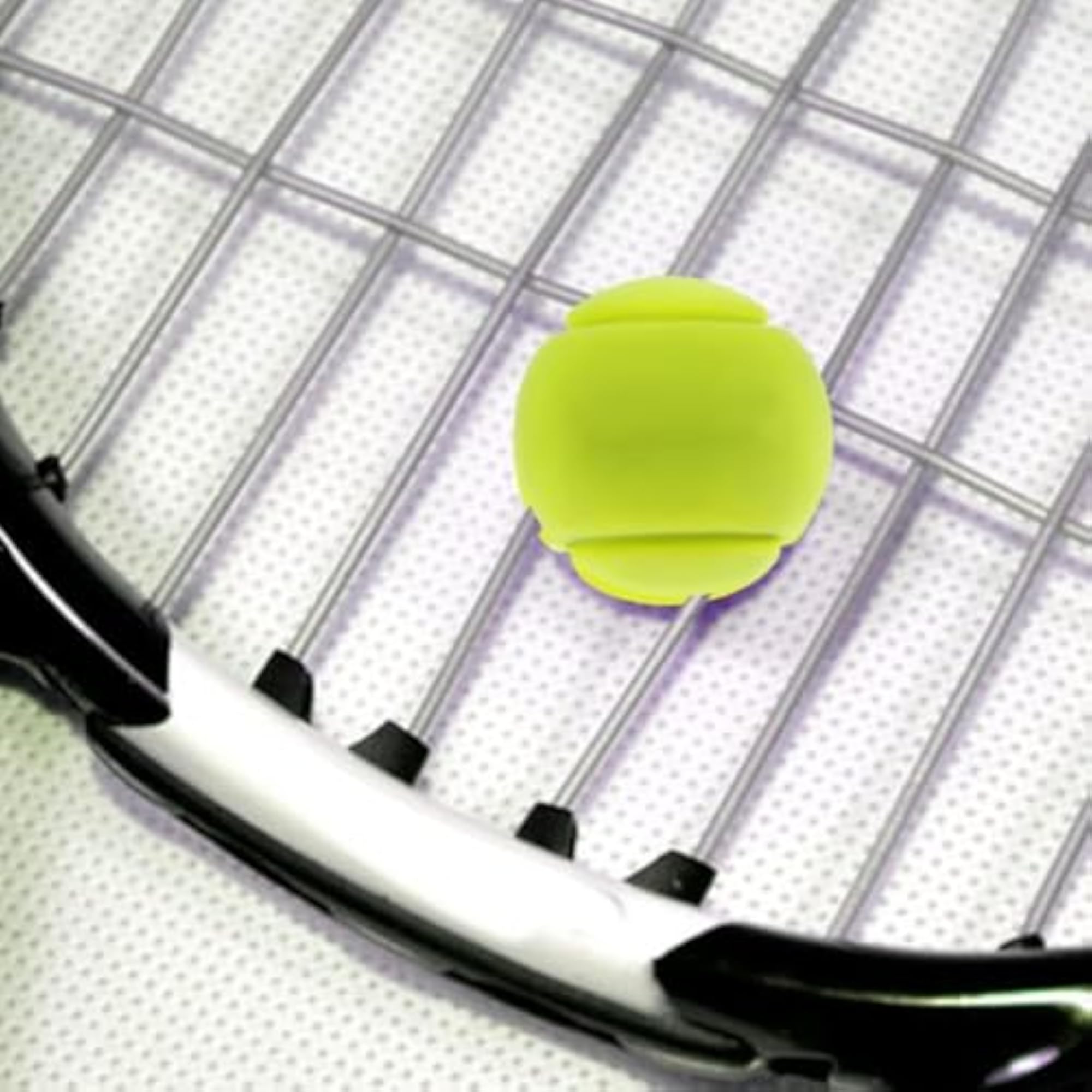 Tennis Squash Racquet Vibration Dampeners, 2 Piece Set