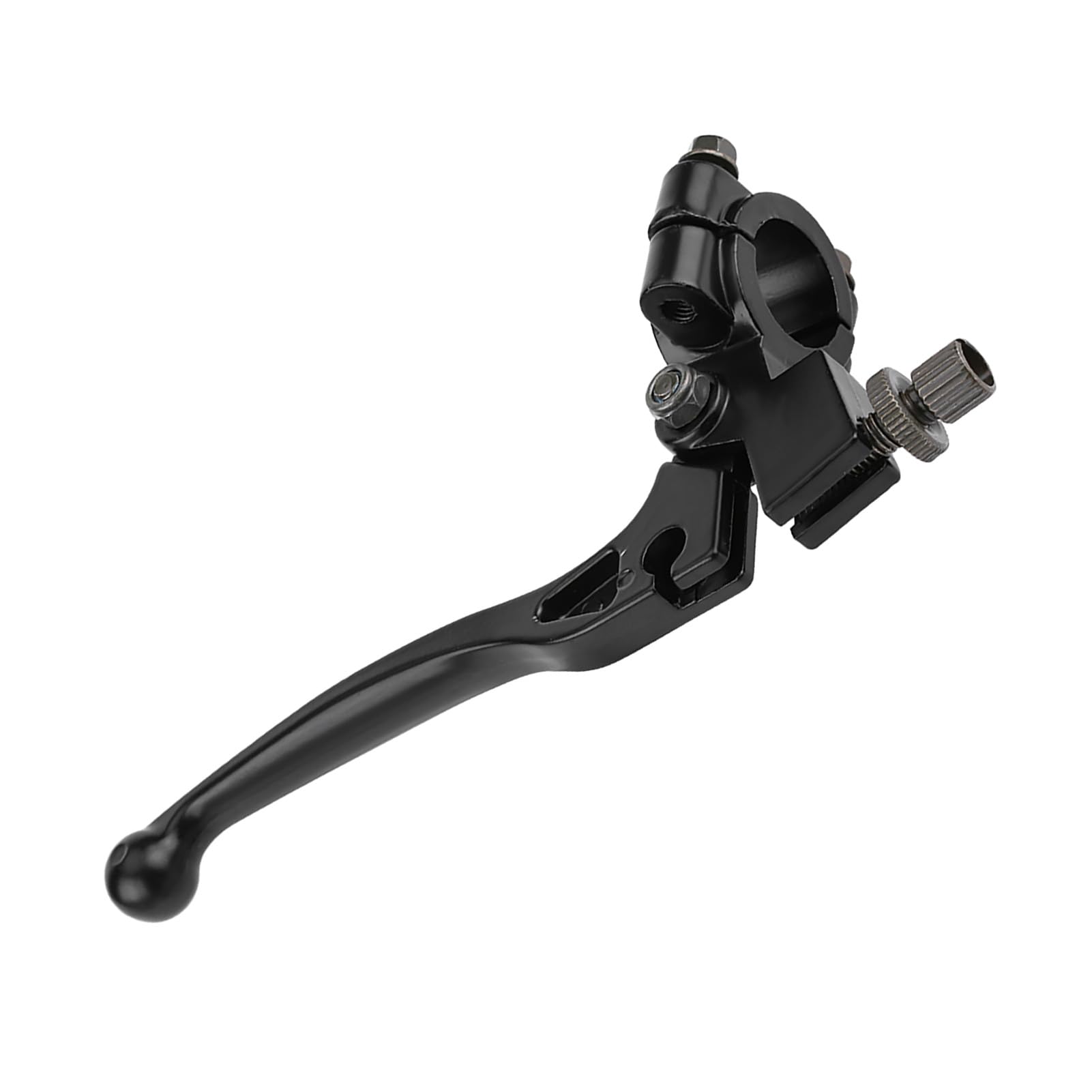 Leve Frizione Freno Moto 22mm,Leva della Frizione Pieghevole in Alluminio con Trespolo,per 50 CC–125 CC Dirt Pit Bike(Nero)