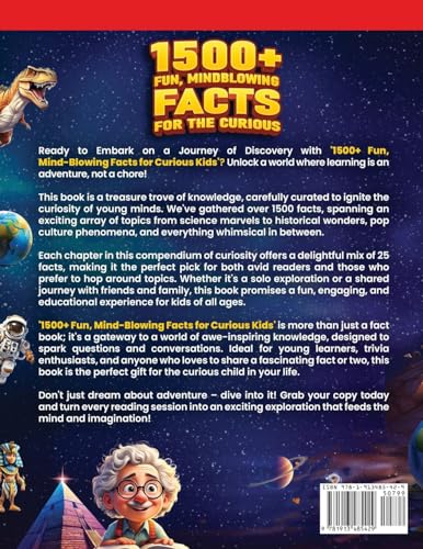 1500+ Fun, Mindblowing Facts For The Curious: Intriguing Trivia and Quiz Facts about Science, History, and the World Around Us, Perfect for Curious Minds - Image 2