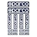 Produktbild SPARCO Kit 10 Pegatinas Blau
