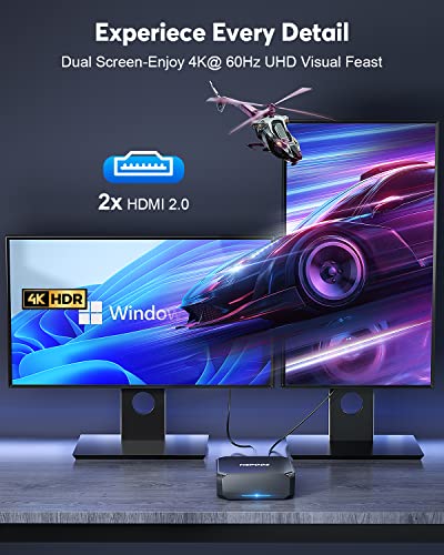 Mini PC NiPoGi N100 AK2Plus 16GB 4K HDMI WiFi - Imagen 7