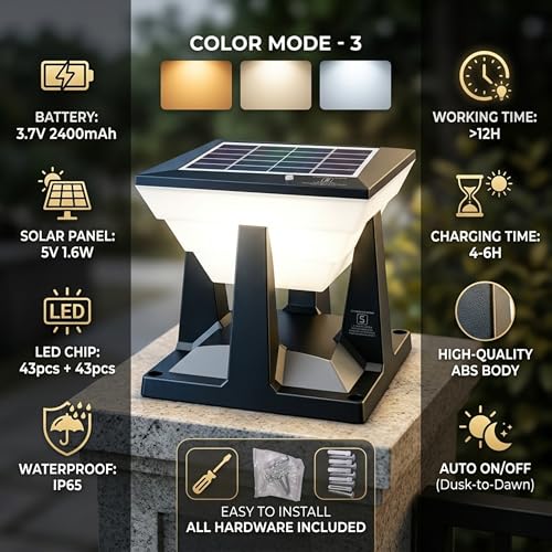 Image of FlashBold Premium IP65 Automatic Solar Lamp 10W