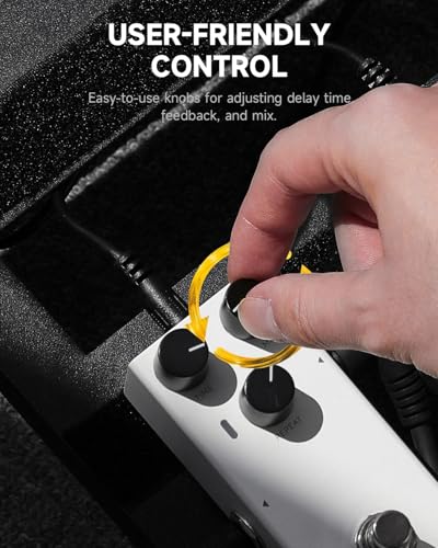 Donner EMBARK 01 ECHO Delay Guitar Pedal, DIY Shell, Electric Guitar, Analog Guitar Effect Pedal, true bypass - image 6