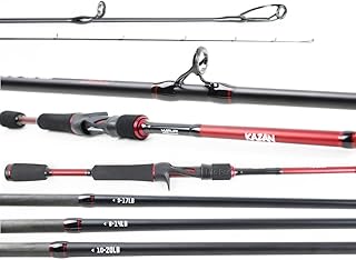 Vara Carretilha Maruri By Nakamura Kazan 6'0" (1,83m) KAC601 + (3 Hastes) 14 + 17 + 20Lbs