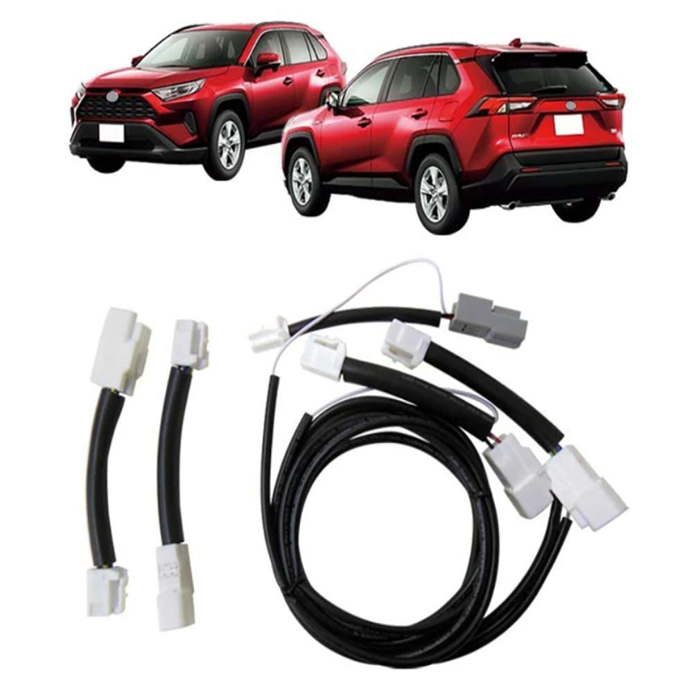 XGR Brake Light Wiring Harness Compatible with Toyota RAV4 2019-2023, Wiring Harness for All Tail Light Turn On ?Fuel Version ?