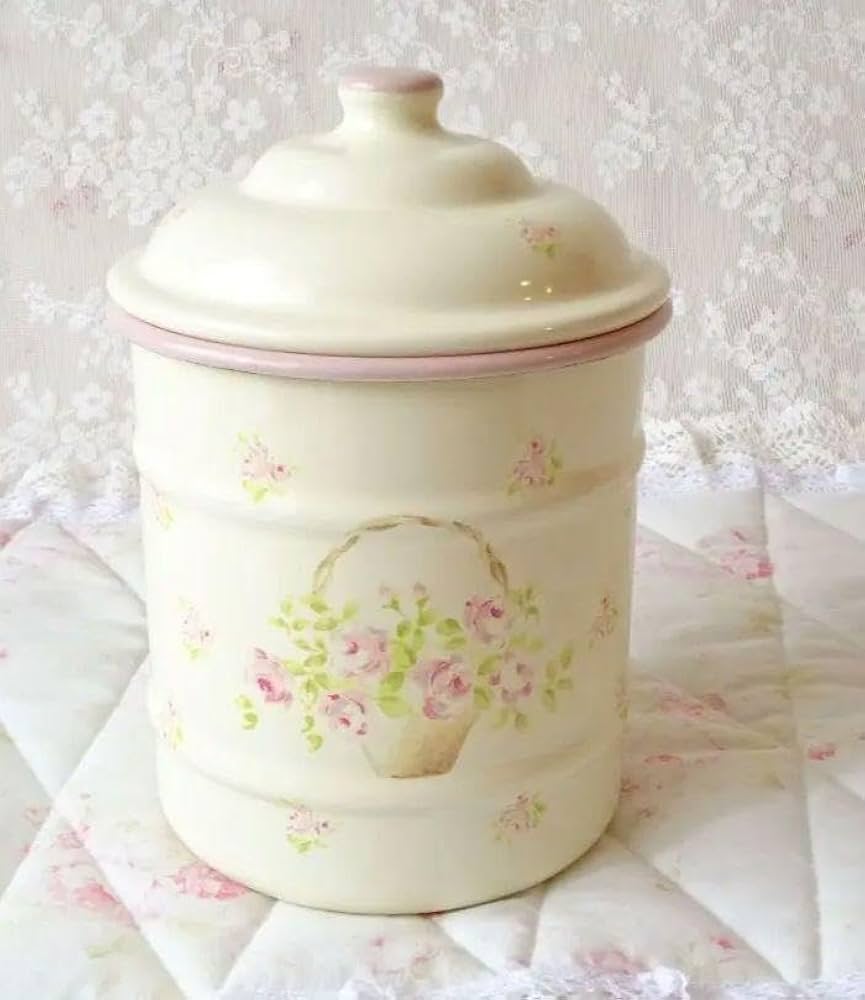 イマンローズバスケットビードキャニスター&陶器SPセット イマン イマンローズバスケットビードキャニスター&陶器SPセット イマン