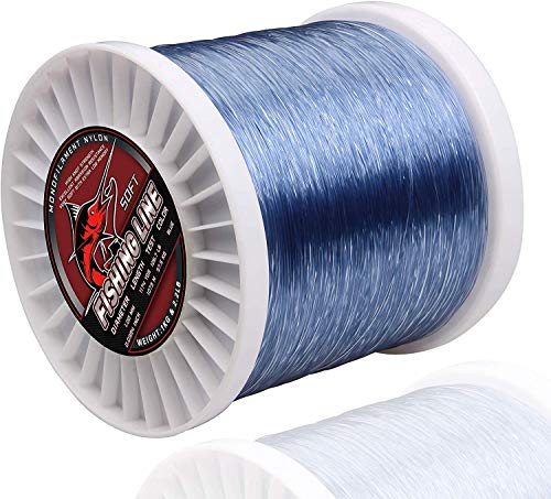 OROOTL Angelschnur Monofil Nylonfaden Angelsehne Salzwasser Reissfeste Schnur Angelzubehör Dia-0.5mm/15.88kg-4291m