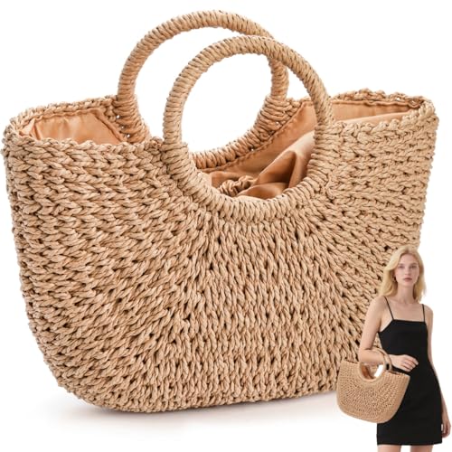 Pumtus Hand-woven Straw Tote