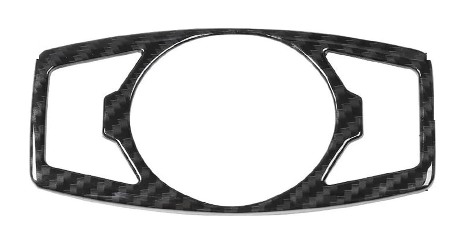 for Mustang 2015-2020 Car Carbon Fiber Headlight Switch Trim Car Interior Decoration