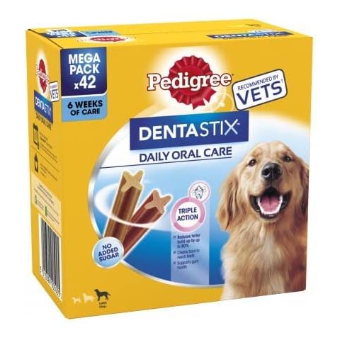 Pedigree Dentastix Daily Oral Care Large Dogs 42 Pack Cover