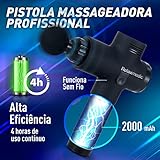 Pistola Massageadora Profissional Elétrica Deep Therapy - Relaxmedic glide