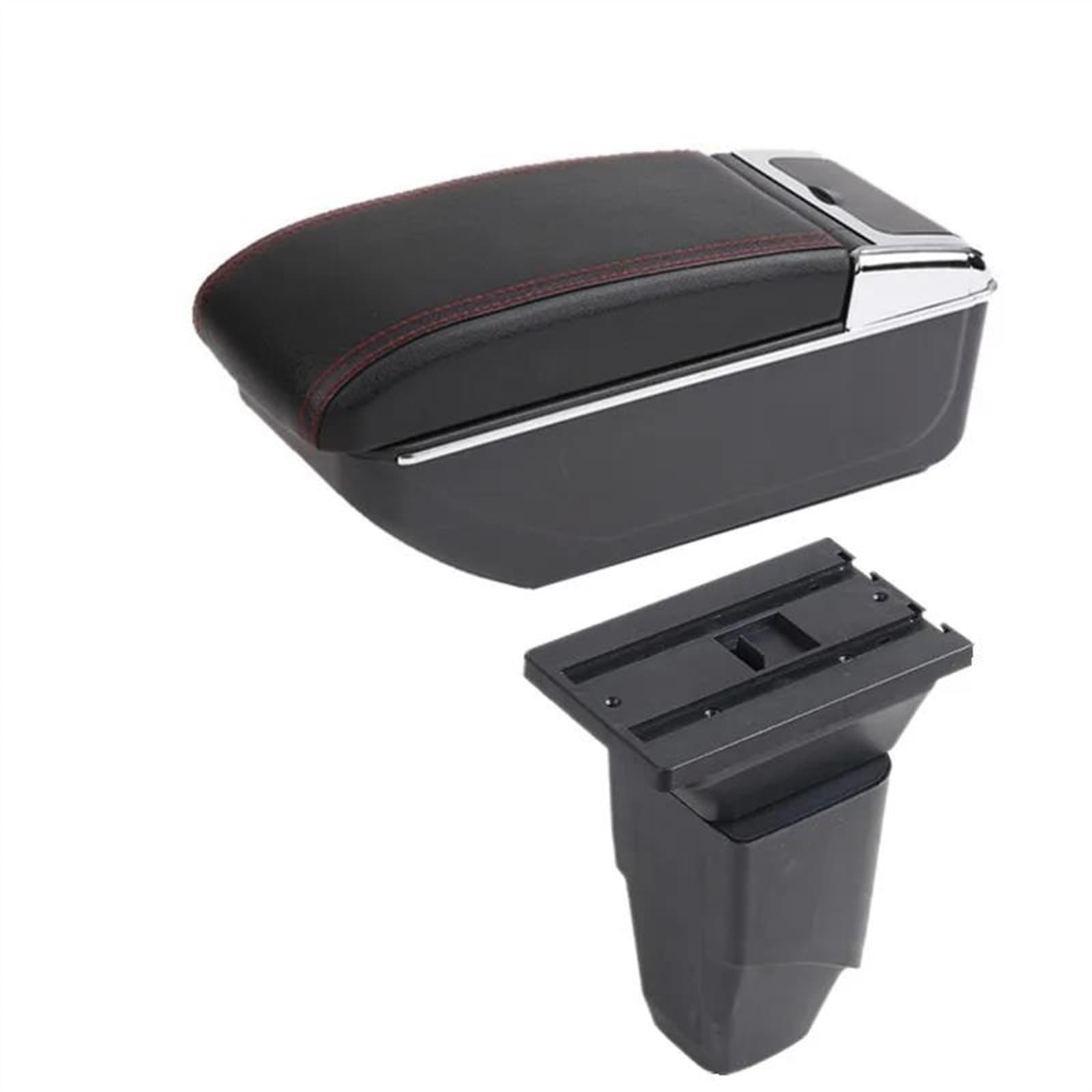 Ysdsls B Red Line Car Armrest Storage Box Interior Dedicated Retrofit Parts Accessories For Peugeot 206 Cc For Cabrio