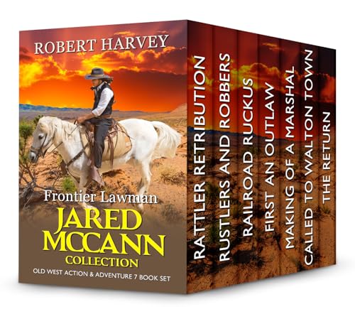 Frontier Lawman Jared McCann Collection: Old West Action & Adventure 7 Book Set