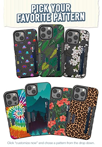 Image of Smartish iPhone 14 Plus Wallet Case - Wallet Slayer Vol. 2 [Slim + Protective] Credit Card Holder w /Kickstand - Drop Tested Hidden Card Slot Compatible w /Apple iPhone 14 Plus - Custom Prints