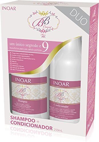 Inoar Professional - BB Cream Shampoo & Conditioner - 250ml / 8.45oz by Inoar Professional