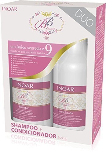 Inoar Professional - BB Cream Shampoo & Conditioner – 250 ml / 8,45 oz firmy Inoar Professional