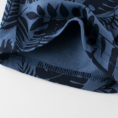 Kids Summer Athletic Jogger Shorts Toddler Boys Girls Tropical Print Beach Shorts Elastic Waist Everyday Shorts4