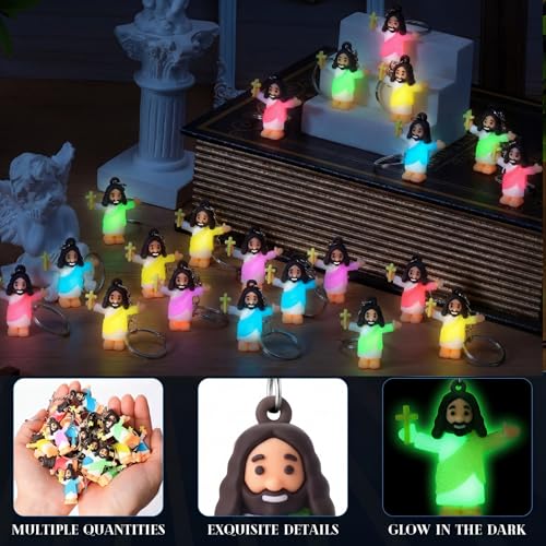 Jésus phosphorescents pour l'école du dimanche et VBS chrétien
