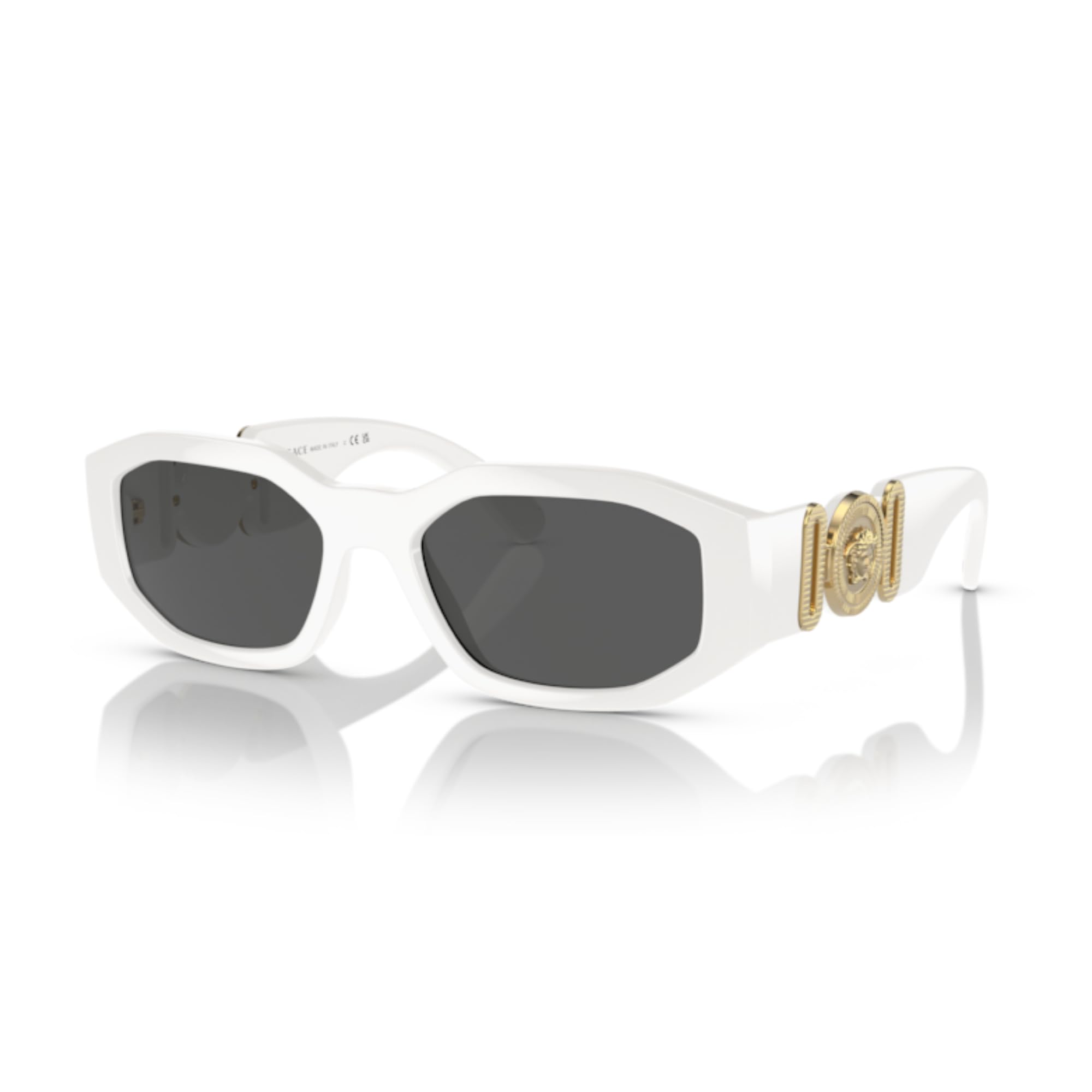 Versace VE4361 Rectangular Sunglasses For Men For Women BUNDLE with ACCESSORY EYEWEAR KIT
