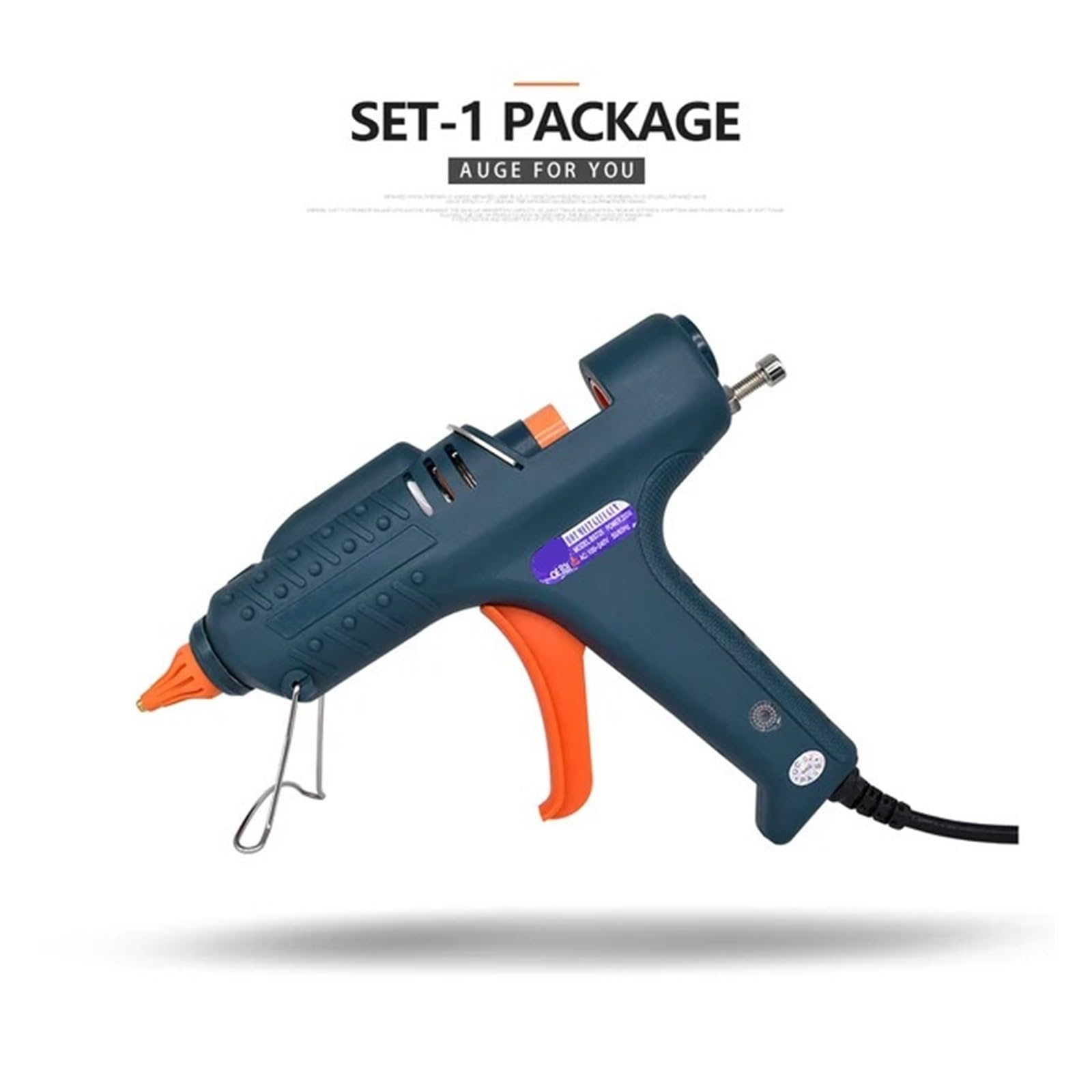 15-mm-Heißklebepistole, 200 W, 300, 3M-Heißklebepistole for den industriellen Einsatz, professioneller Hochleistungs-15-mm-Klebestift for Heimwerker, Weihnachtsgeschenke, Bastelarbeiten(SET-1)