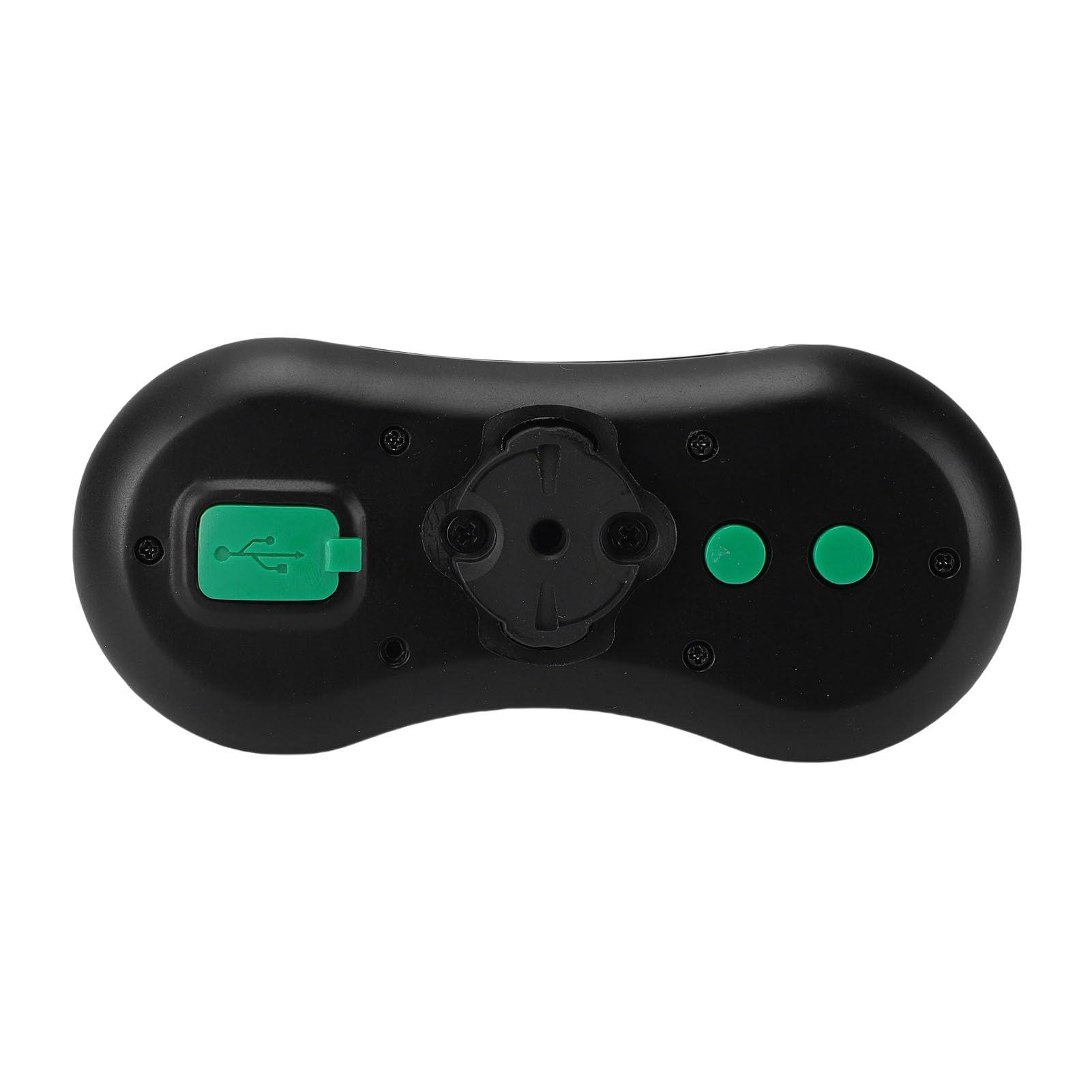 Bewinner Luce Posteriore per Bici con Rilevamento Intelligente dei Freni, Fanale Posteriore Ricaricabile con Animazioni GIF Dinamiche del Bulbo Oculare per la Guida Notturna Doppio Display Touch