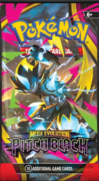 Pokémon TCG: Mega Evolution - Pitch Black - Boosters Box- Inglês