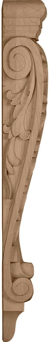 Rеvіеw Ekena Millwork COR08X04X35FRCH Extra Large Farmingdale Acanthus Pilaster Wood Corbels, 8 1/4W x 4 3/4D x 35H, Cherry Bеѕt Rеvіеw Ekena Millwork COR08X04X35FRCH Extra Large Farmingdale Acanthus Pilaster Wood Corbels, 8 1/4W x 4 3/4D x 35H, Cherry