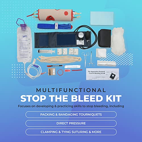 Stop The Bleed Kit With Online Training Course | Learn How To Stop Bleeding | A Stop The Bleed Simulation Arm With Veins That Actually Bleed & Arteries With Blood Squirting Out! #TOP1