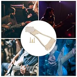 Cordier de pont de guitare, accessoires d’instrument de remplacement de pont de cordier creux pour guitare jazz (doré) - Les Beatles, Paul McCartney, John Lennon, RIngo Starr, George Harrison Cordier de pont de guitare, accessoires d'instrument de remplacement de pont de cordier creux pour guitare jazz (doré) – Image 6