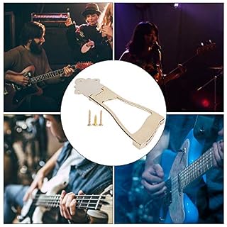 Cordier de pont de guitare, accessoires d’instrument de remplacement de pont de cordier creux pour guitare jazz (doré) - Les Beatles, Paul McCartney, John Lennon, RIngo Starr, George Harrison Cordier de pont de guitare, accessoires d'instrument de remplacement de pont de cordier creux pour guitare jazz (doré) – Image 6