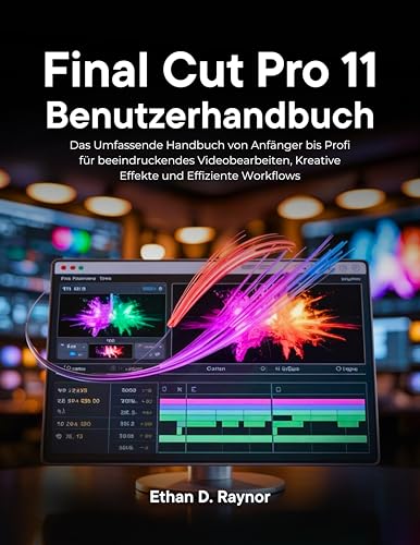 Final Cut Pro 11 Benutzerhandbuch: Das Umfassende Handbuch von Anfänger bis Profi für beeindruckendes Videobearbeiten, Kreative Effekte und Effiziente Workflows (German Edition)