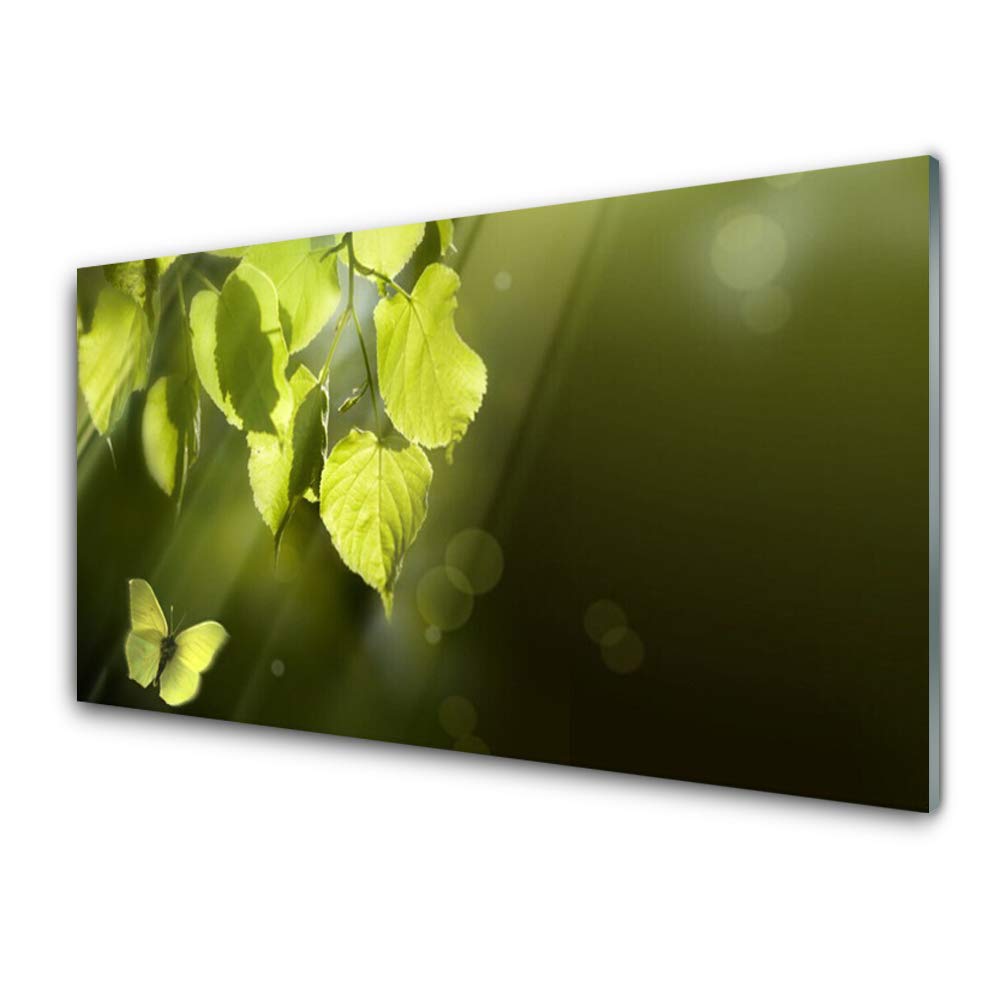 Impression sur verre trempé 100x50cm tableau décoration murale moderne design nature chic