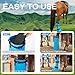 GARFTAI Easy Use Hoof Soaking Boot for Horses，Horse hoof Boots,Horse Soaker Bag, Hooves Care Treatment Bucket, hoof Boots for Horses 浸泡袋