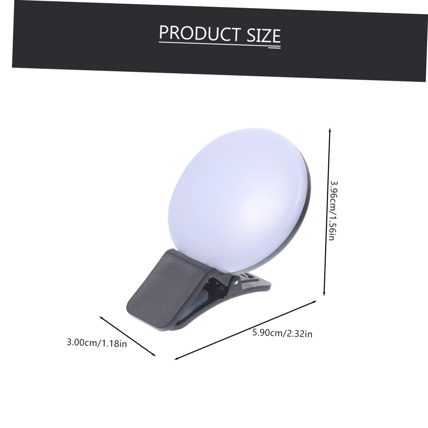 Tofficu 4 pcs Nurse Light Portable Clip Compact for Easy Carrying for Night Use and Daily Applications