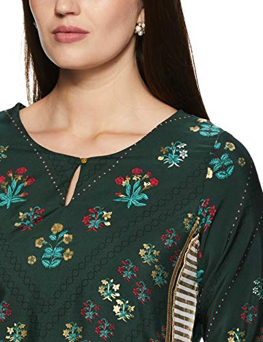 Image of W for Woman Women's Straight Kurta (17AU17090-50591 New