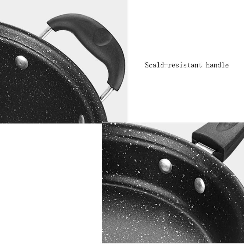 Medical Stone Coated Non Stick Cookware Set Three Piece Kitchen Pot